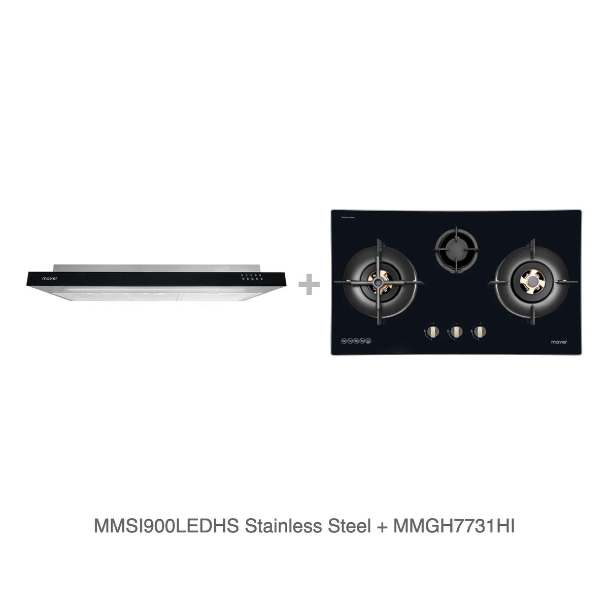 MMSI900LEDHS Stainless Steel + MMGH7731HI