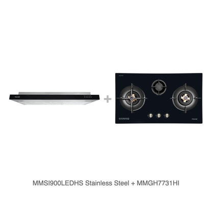 MMSI900LEDHS Stainless Steel + MMGH7731HI