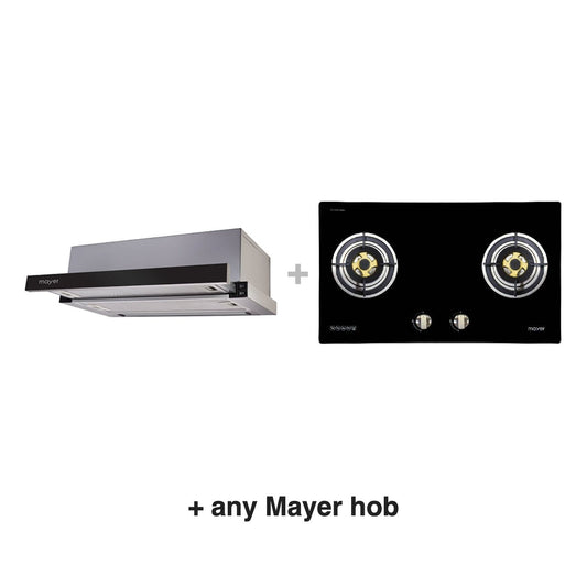 Mayer MMTH90 hood with any Mayer hob