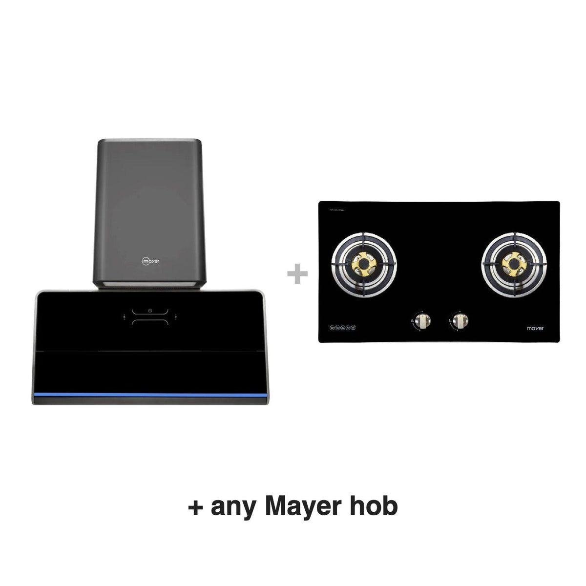 Mayer MMSH9099 hood with any Mayer hob