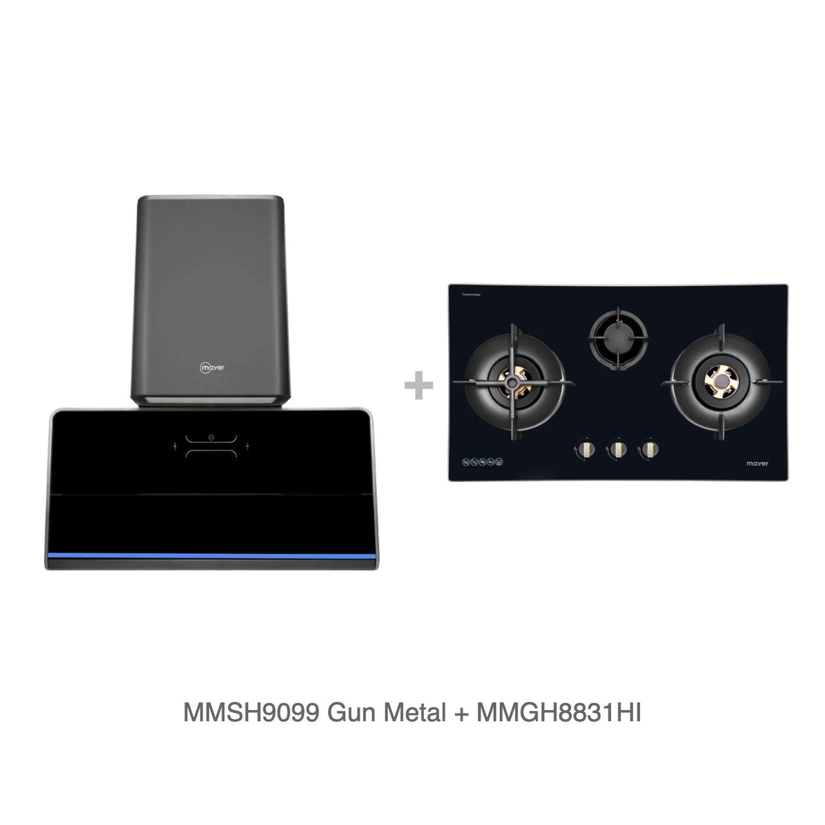 MMSH9099 Gun Metal + MMGH8831HI