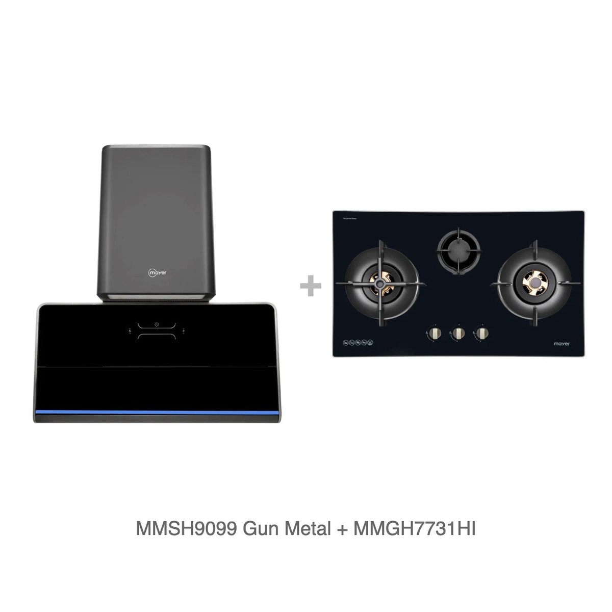 MMSH9099 Gun Metal + MMGH7731HI