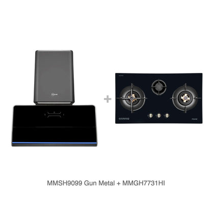 MMSH9099 Gun Metal + MMGH7731HI