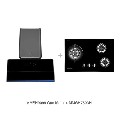 MMSH9099 Gun Metal + MMGH7503HI