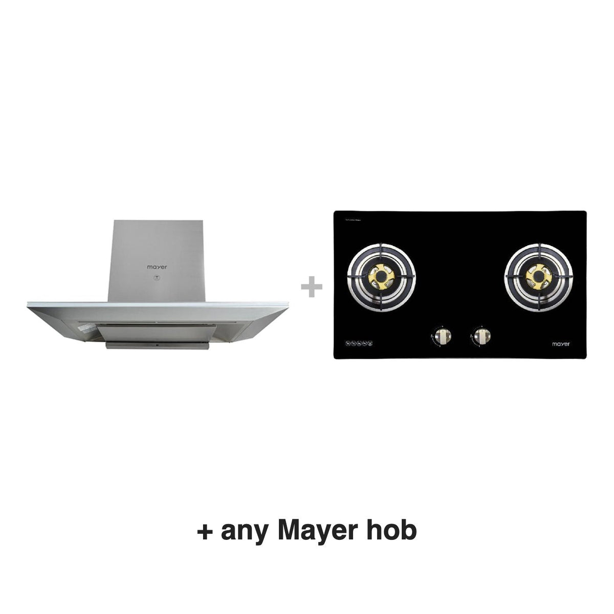 Mayer MMCH905 hood with any Mayer hob