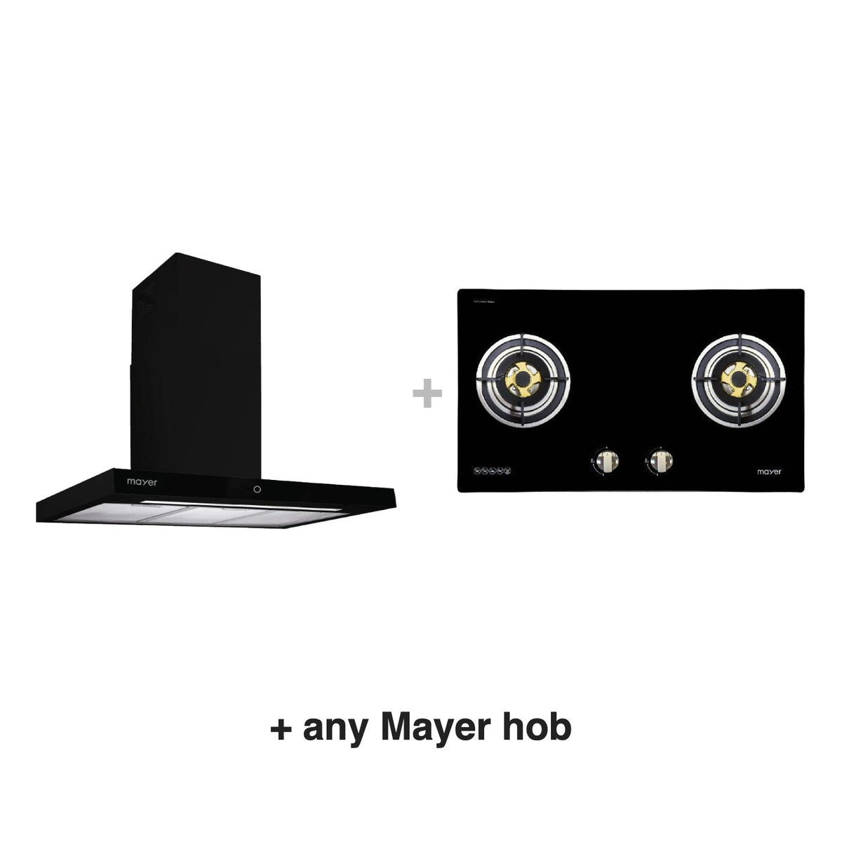 Mayer MMCH407I hood with any Mayer hob