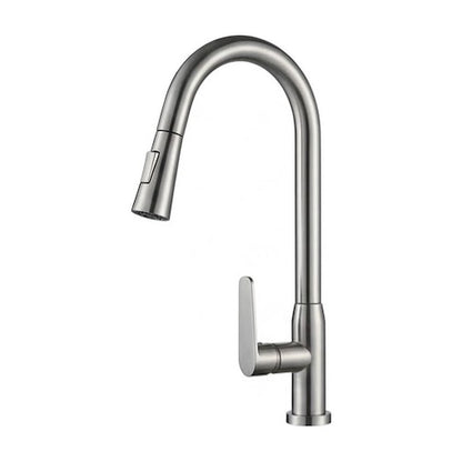 NOUS Pull-Out Kitchen Sink Tap 189S3, Brushed Nickel