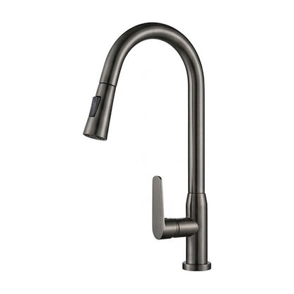 NOUS Pull-Out Kitchen Sink Tap 189S3, Gun Metal