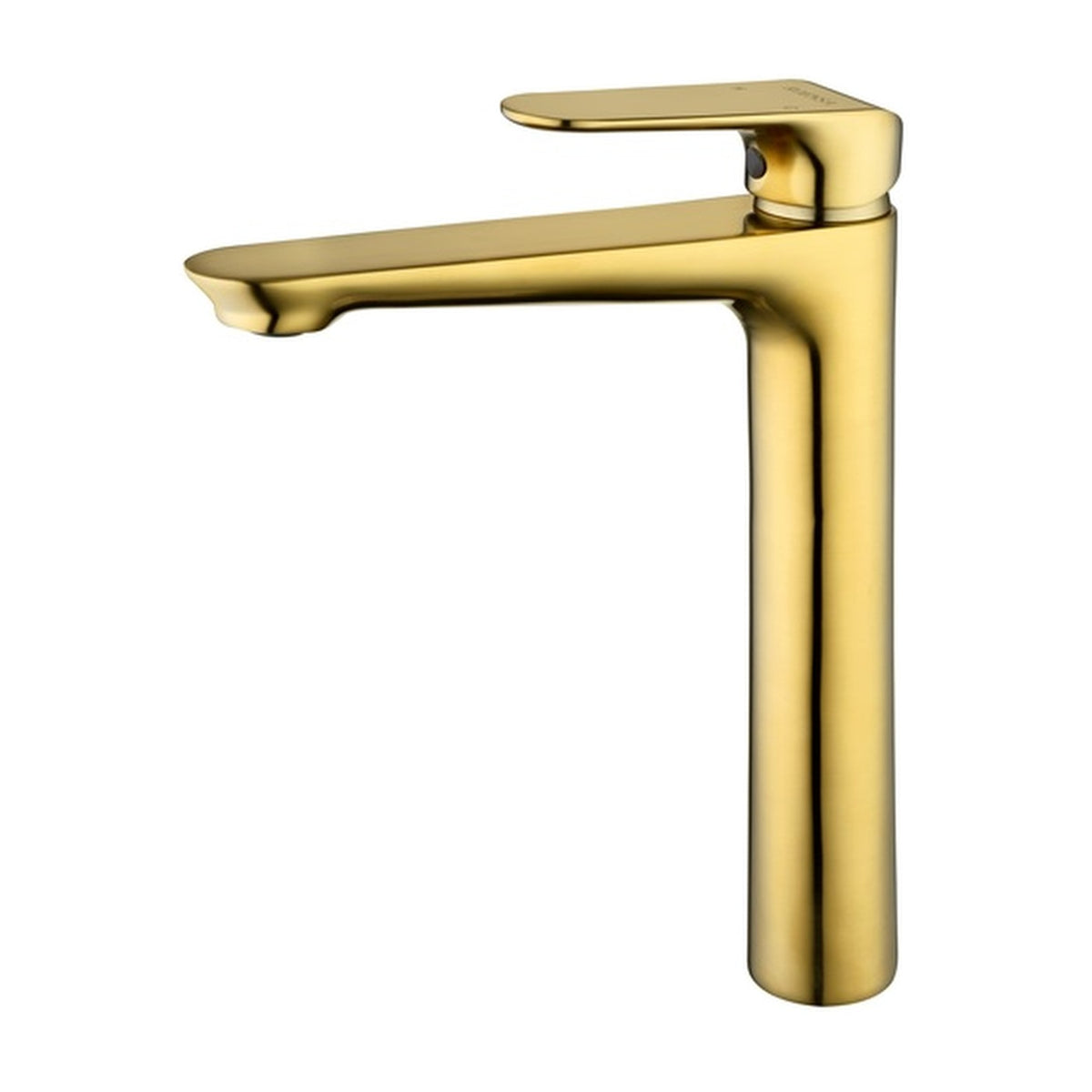 NOUS Tall Basin Mixer 1301, Matt Gold