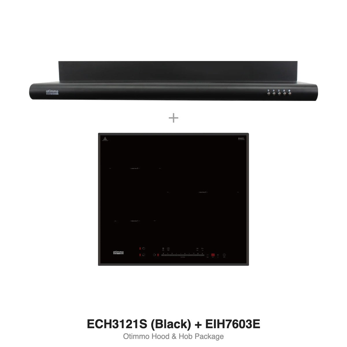 ECH3121S (Black) + EIH7603E