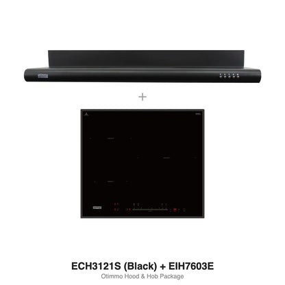 ECH3121S (Black) + EIH7603E