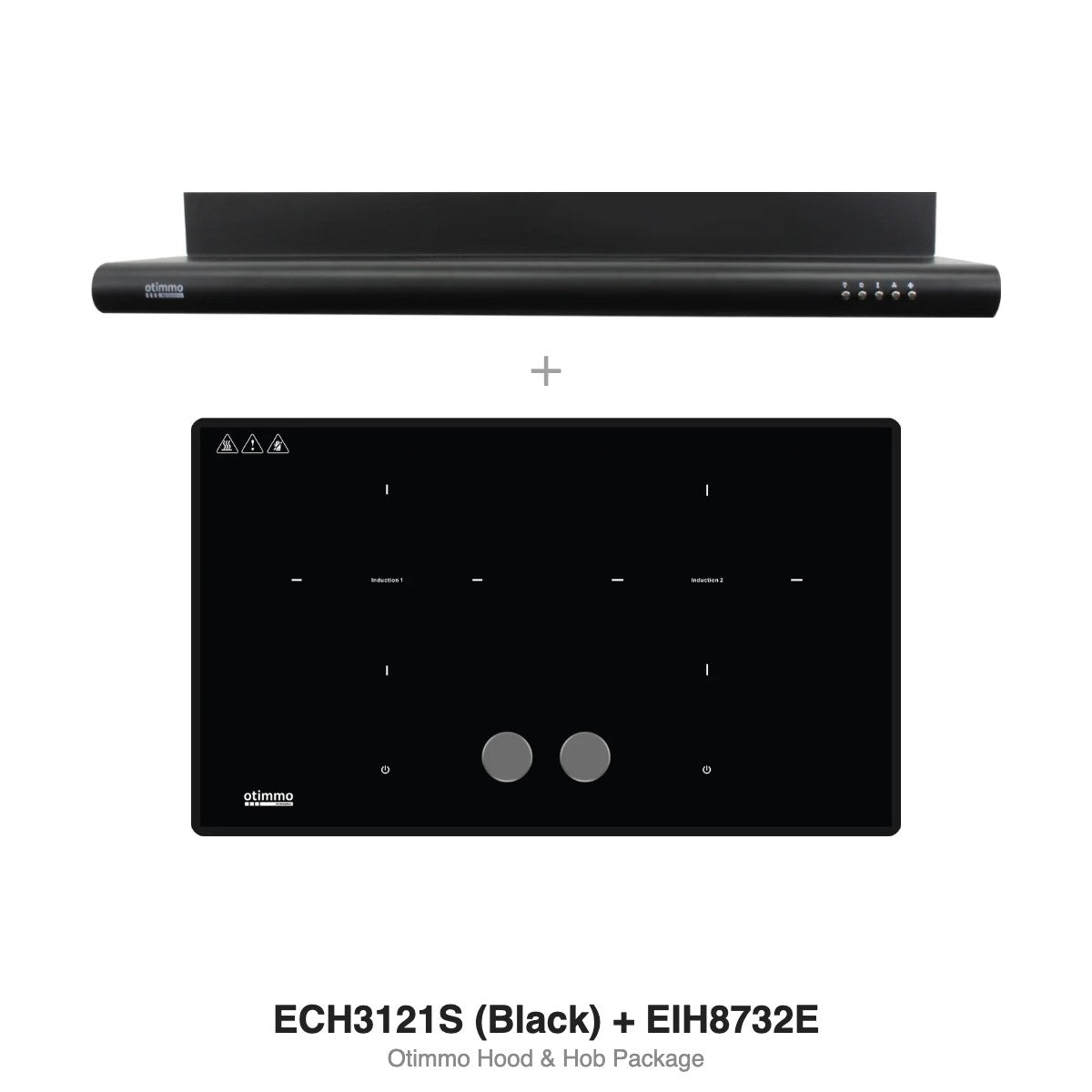 ECH3121S (Black) + EIH8732E