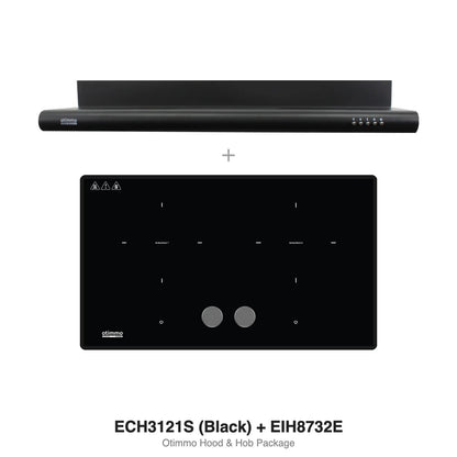ECH3121S (Black) + EIH8732E
