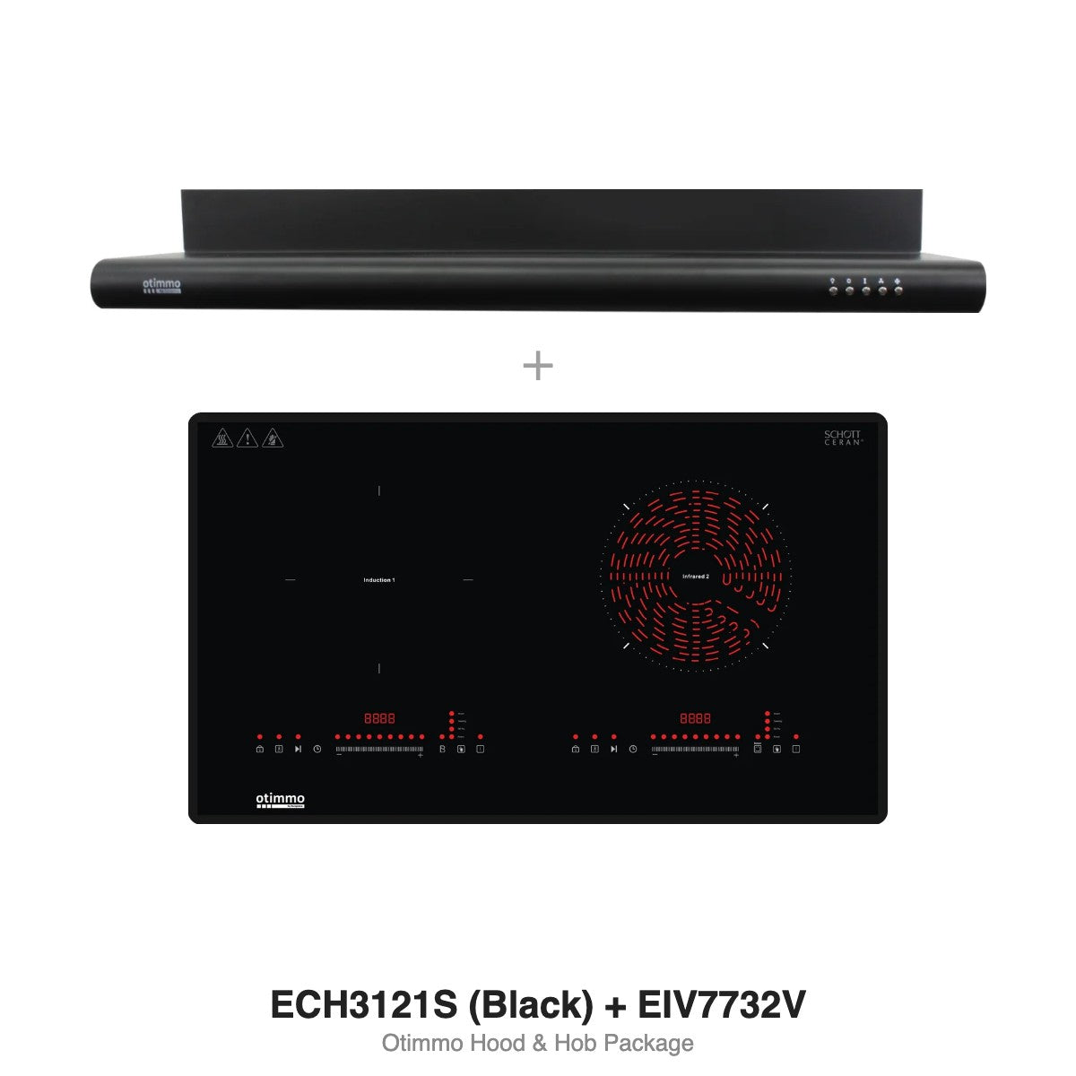 ECH3121S (Black) + EIV7732V