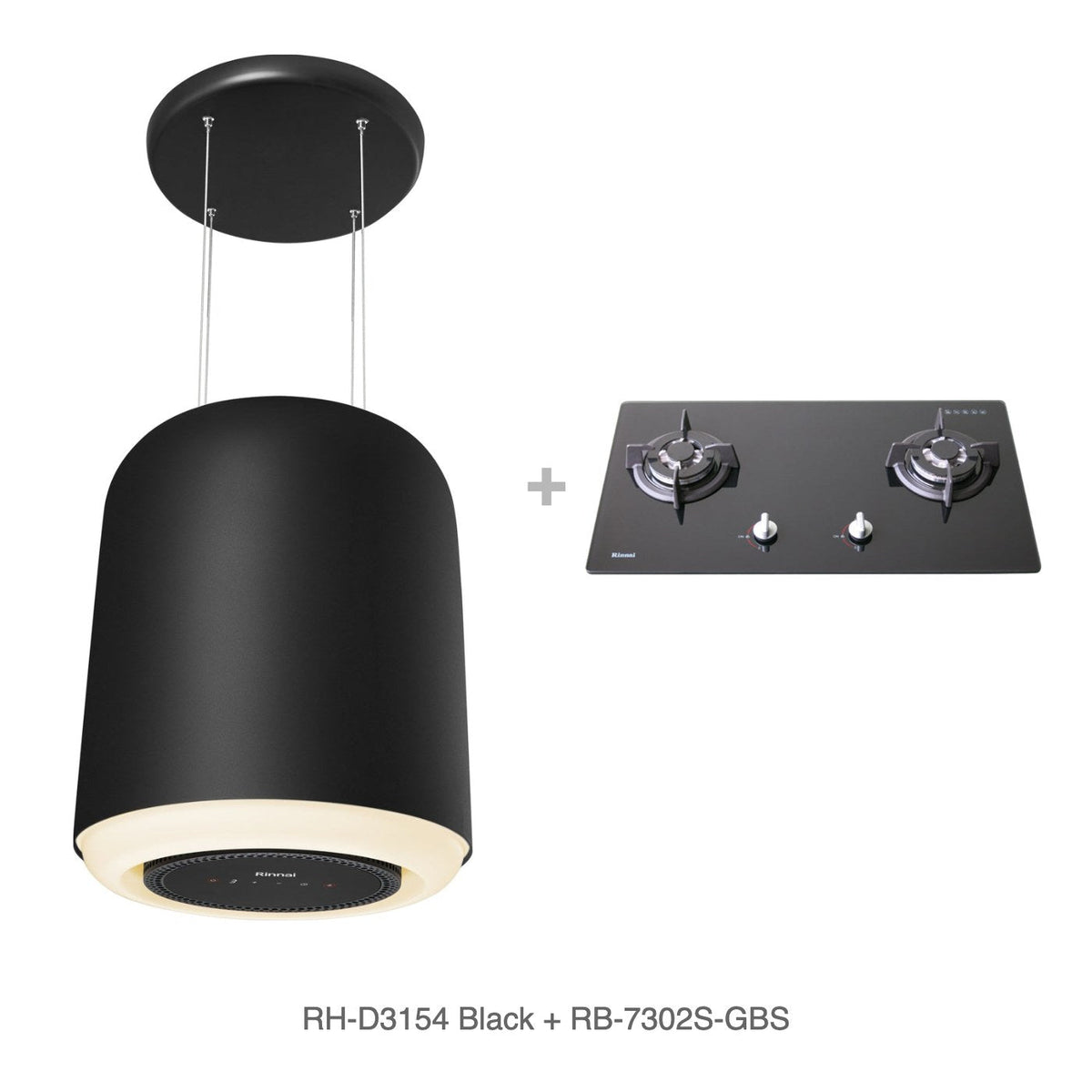 RH-D3154 Black + RB-7302S-GBS
