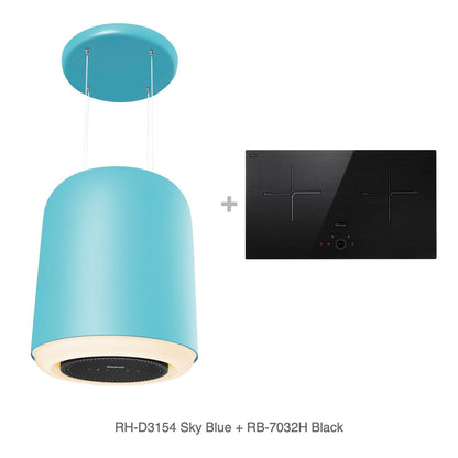 RH-D3154 Sky Blue + RB-7032H Black