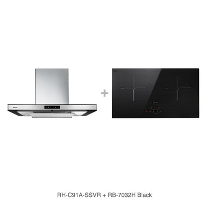 RH-C91A-SSVR + RB-7032H Black