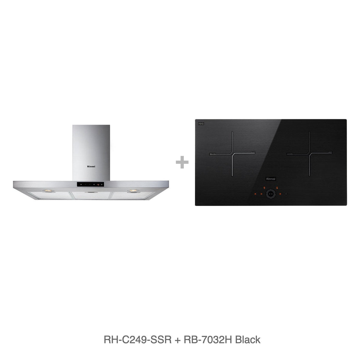 RH-C249-SSR + RB-7032H Black