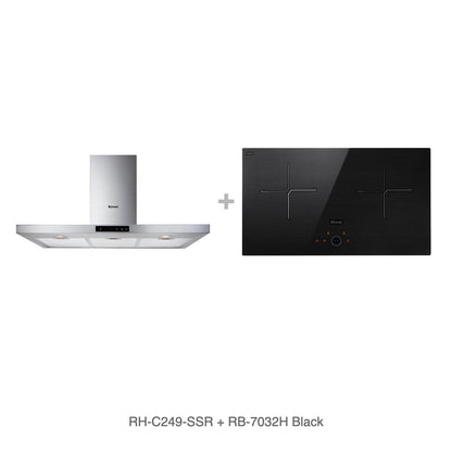 RH-C249-SSR + RB-7032H Black