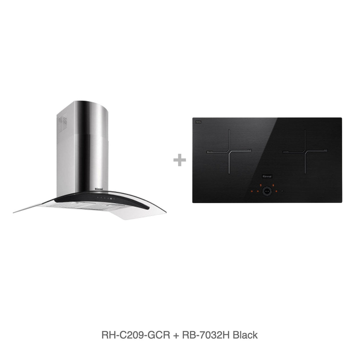 RH-C209-GCR + RB-7032H Black