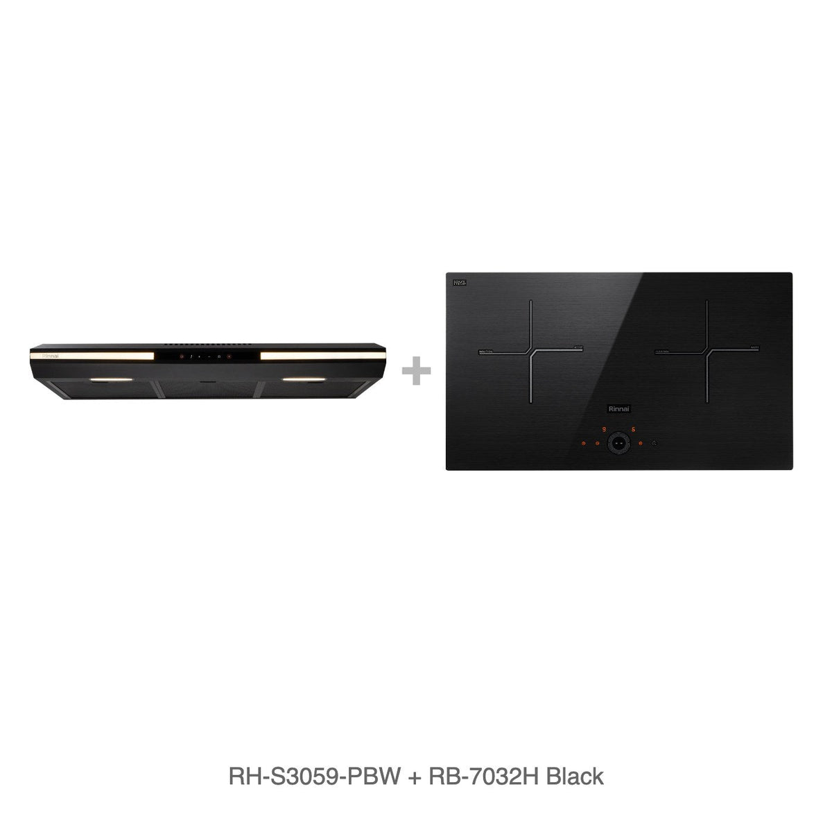 RH-S3059-PBW + RB-7032H Black
