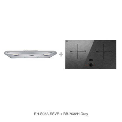 RH-S95A-SSVR + RB-7032H Grey