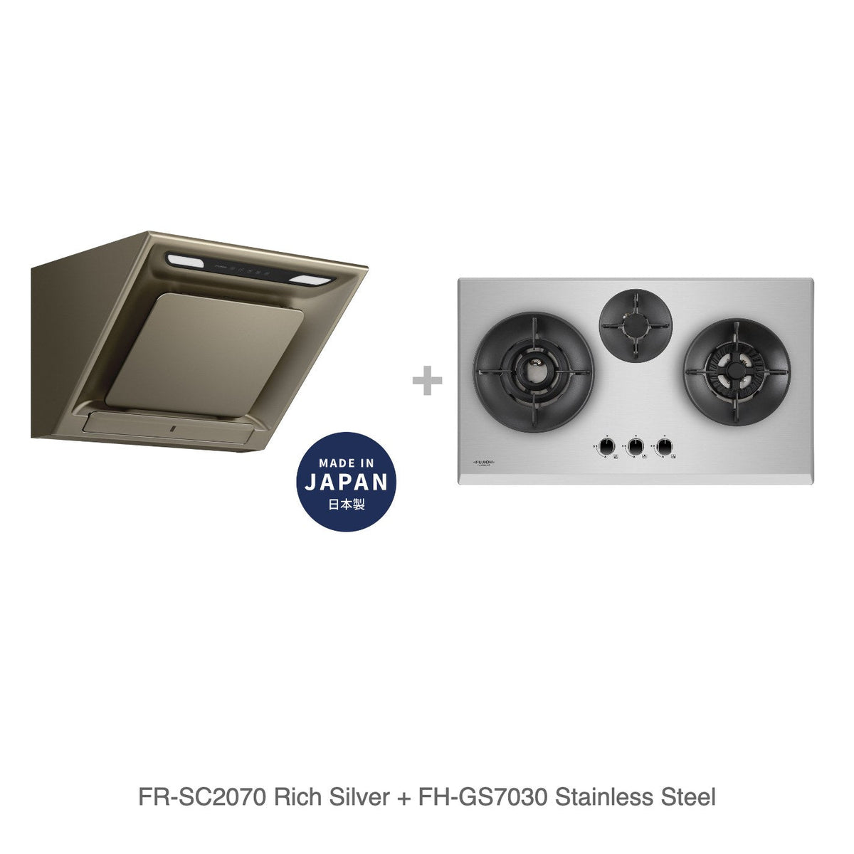 FR-SC2070 Rich Silver + FH-GS7030 Stainless Steel