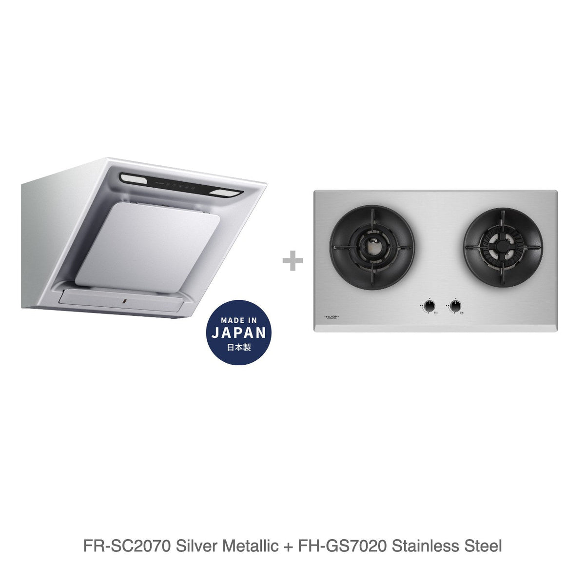 FR-SC2070 Silver Metallic + FH-GS7020 Stainless Steel