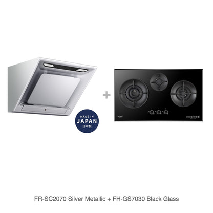 FR-SC2070 Silver Metallic + FH-GS7030 Black Glass