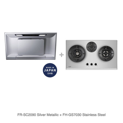 FR-SC2090 Silver Metallic + FH-GS7030 Stainless Steel