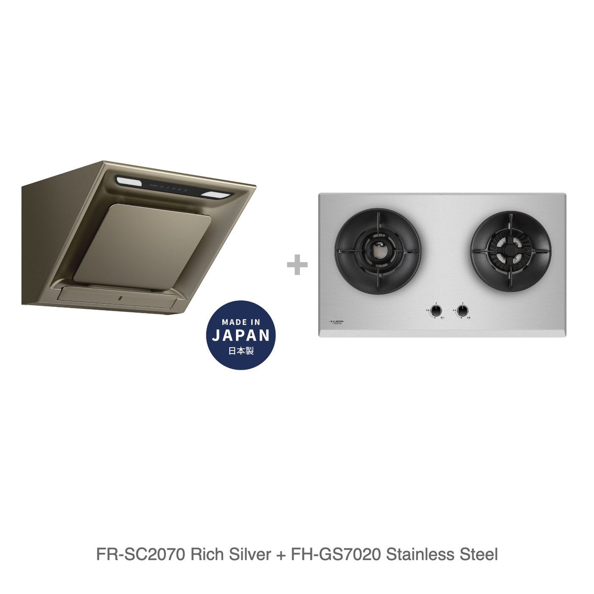FR-SC2070 Rich Silver + FH-GS7020 Stainless Steel