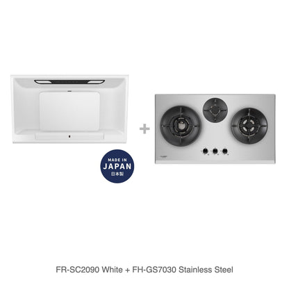 FR-SC2090 White + FH-GS7030 Stainless Steel