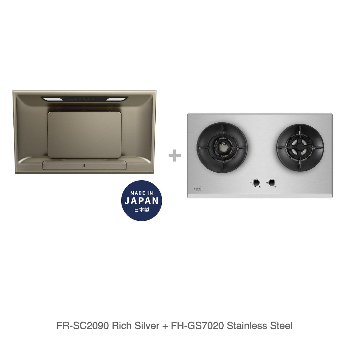 FR-SC2090 Rich Silver + FH-GS7020 Stainless Steel