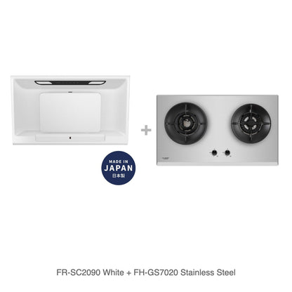 FR-SC2090 White + FH-GS7020 Stainless Steel