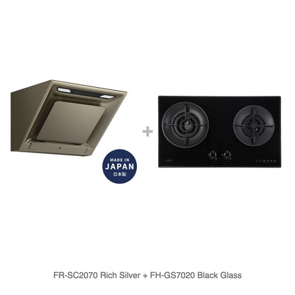 FR-SC2070 Rich Silver + FH-GS7020 Black Glass