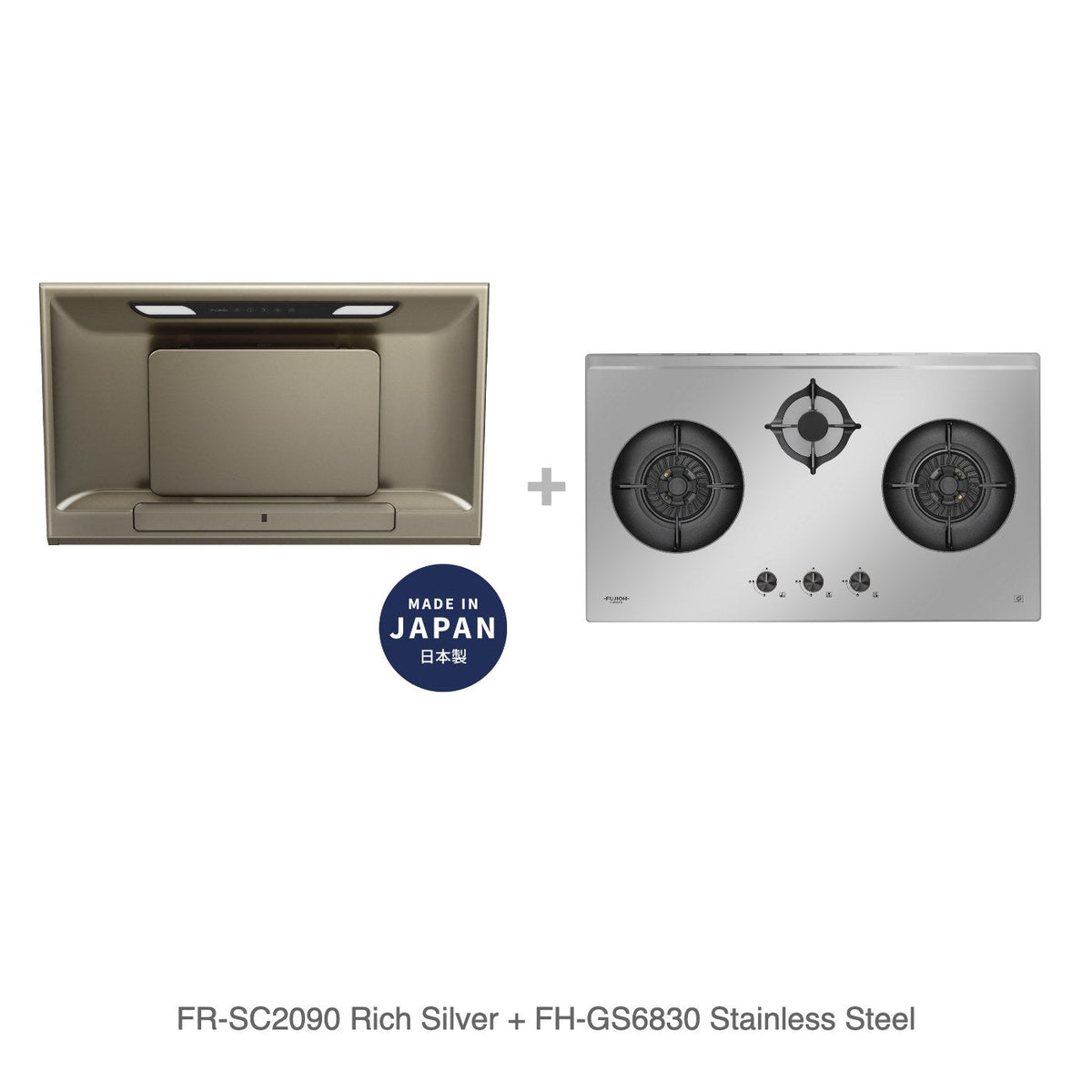 FR-SC2090 Rich Silver + FH-GS6830 Stainless Steel