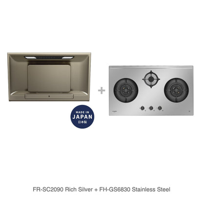 FR-SC2090 Rich Silver + FH-GS6830 Stainless Steel