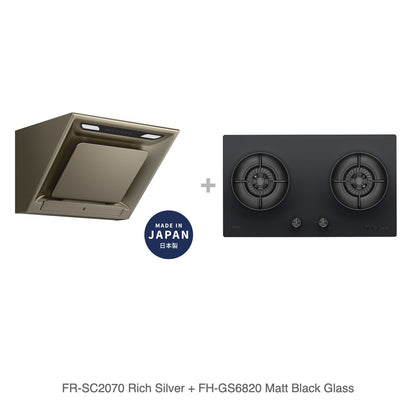 FR-SC2070 Rich Silver + FH-GS6820 Matt Black Glass