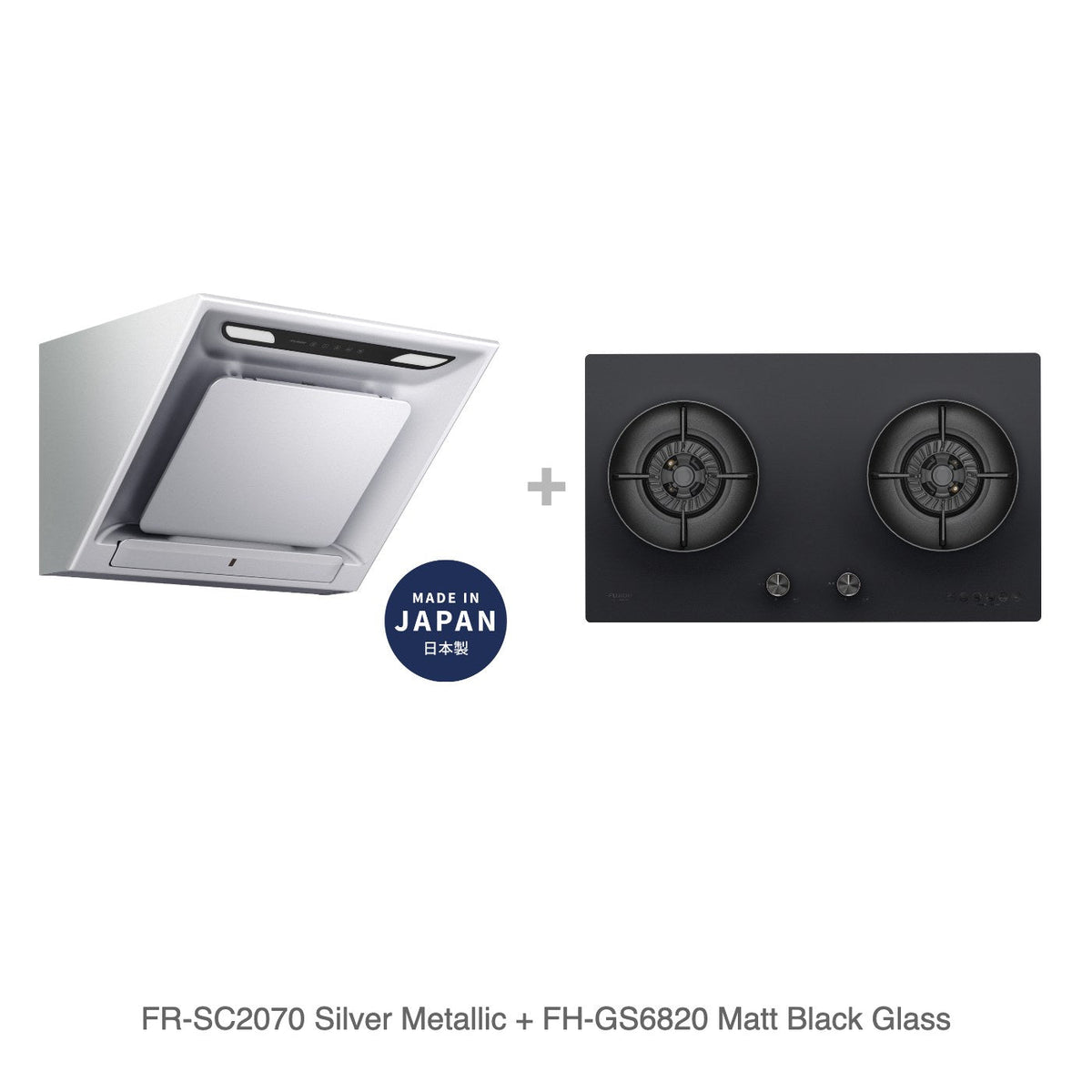 FR-SC2070 Silver Metallic + FH-GS6820 Matt Black Glass