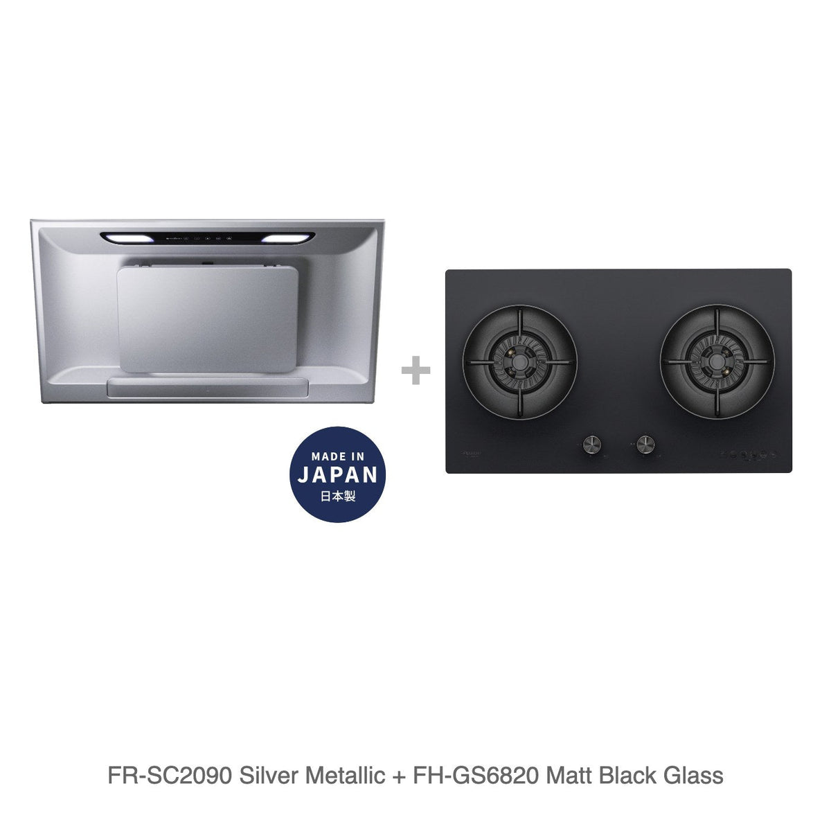 FR-SC2090 Silver Metallic + FH-GS6820 Matt Black Glass