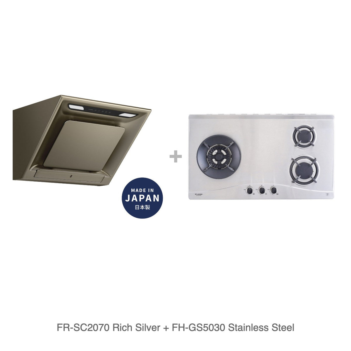 FR-SC2070 Rich Silver + FH-GS5030 Stainless Steel