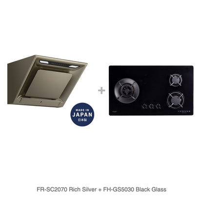 FR-SC2070 Rich Silver + FH-GS5030 Black Glass