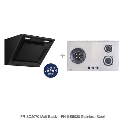 FR-SC2070 Matt Black + FH-GS5030 Stainless Steel