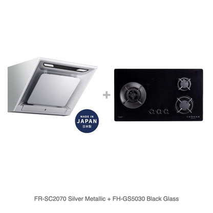 FR-SC2070 Silver Metallic + FH-GS5030 Black Glass