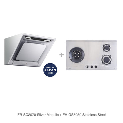 FR-SC2070 Silver Metallic + FH-GS5030 Stainless Steel