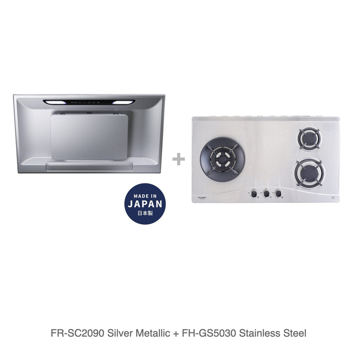 FR-SC2090 Silver Metallic + FH-GS5030 Stainless Steel
