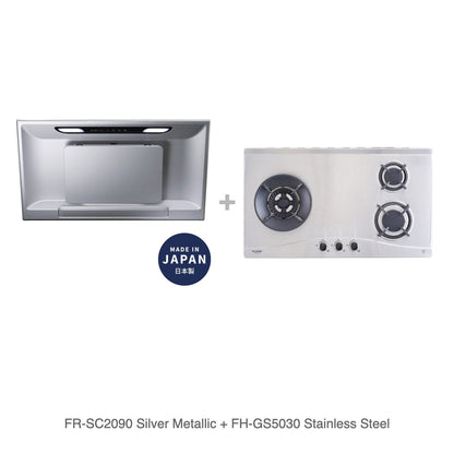 FR-SC2090 Silver Metallic + FH-GS5030 Stainless Steel