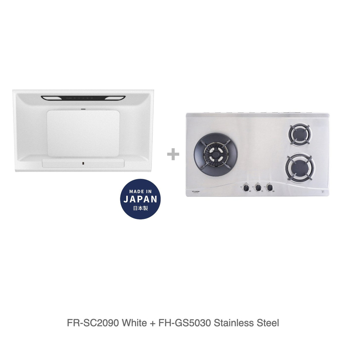 FR-SC2090 White + FH-GS5030 Stainless Steel