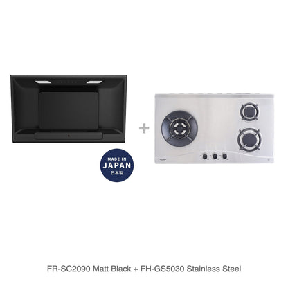 FR-SC2090 Matt Black + FH-GS5030 Stainless Steel