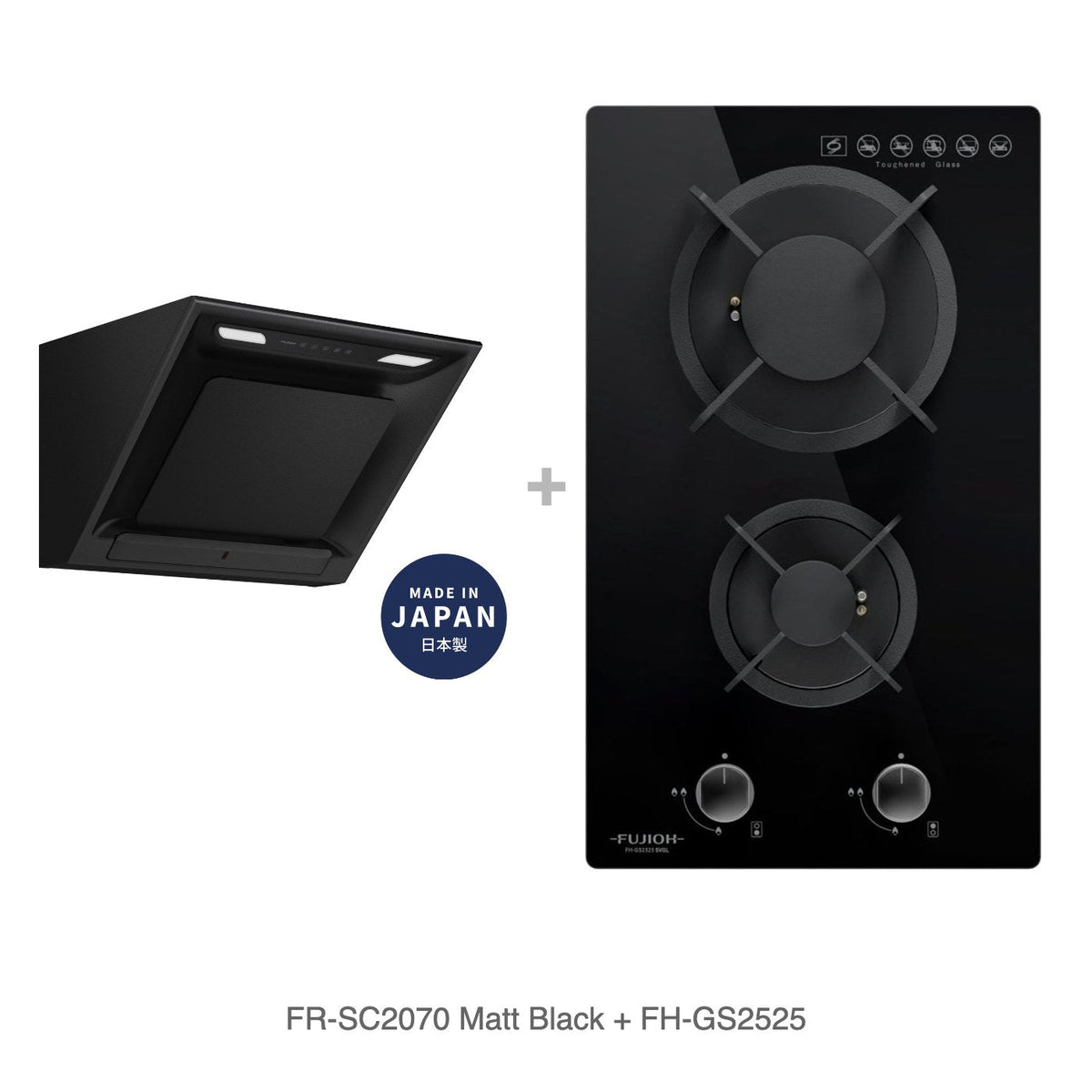 FR-SC2070 Matt Black + FH-GS2525